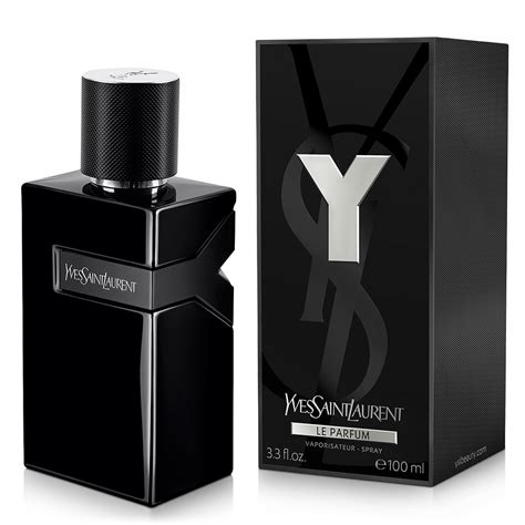 Y Le Parfum Yves Saint Laurent for men .